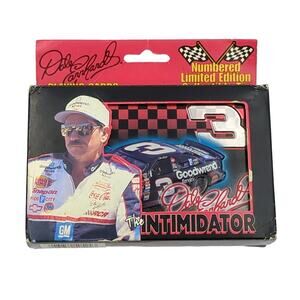 2 Decks Playing Cards Dale Earnhardt  Limited Edition Collectible Tin NASCAR